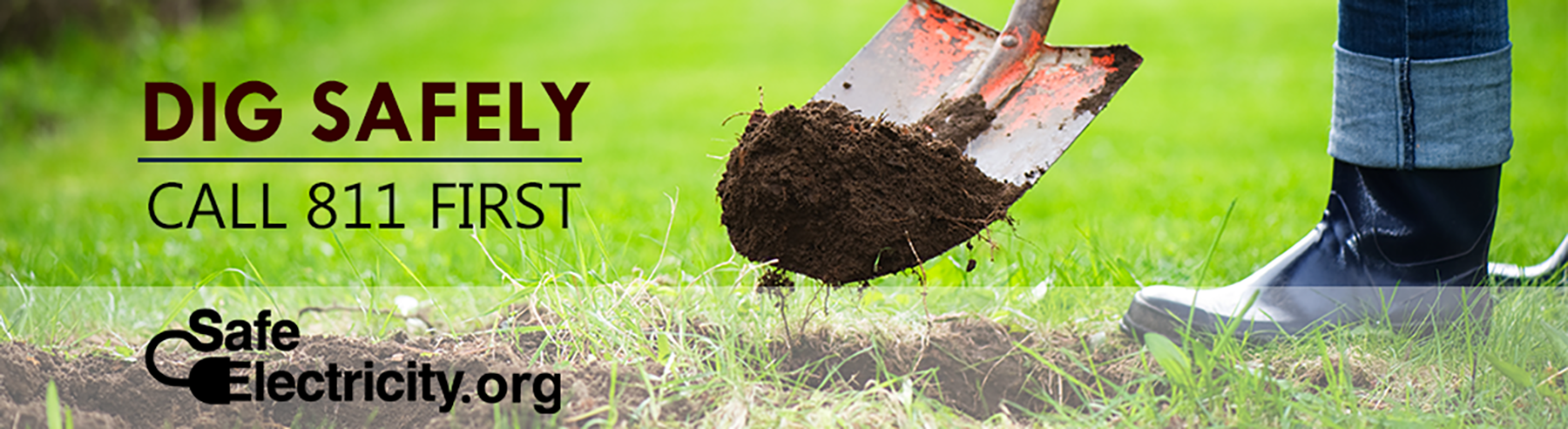 Call 811 before you dig
